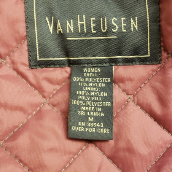 Van Heusen Green Vest Size Mefium - Picture 8 of 8